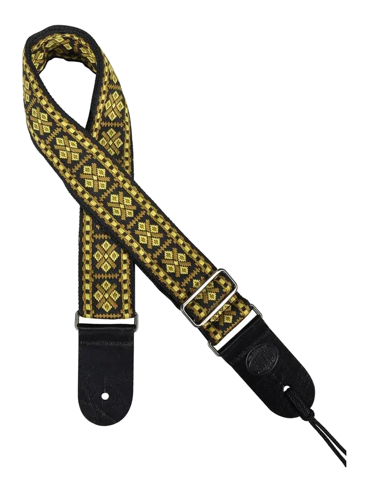 Sangle de guitare Gaucho Traditional GST-181-YE
