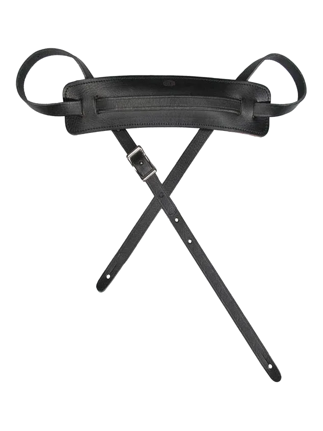 Sangle de guitare Gaucho Vintage, noir