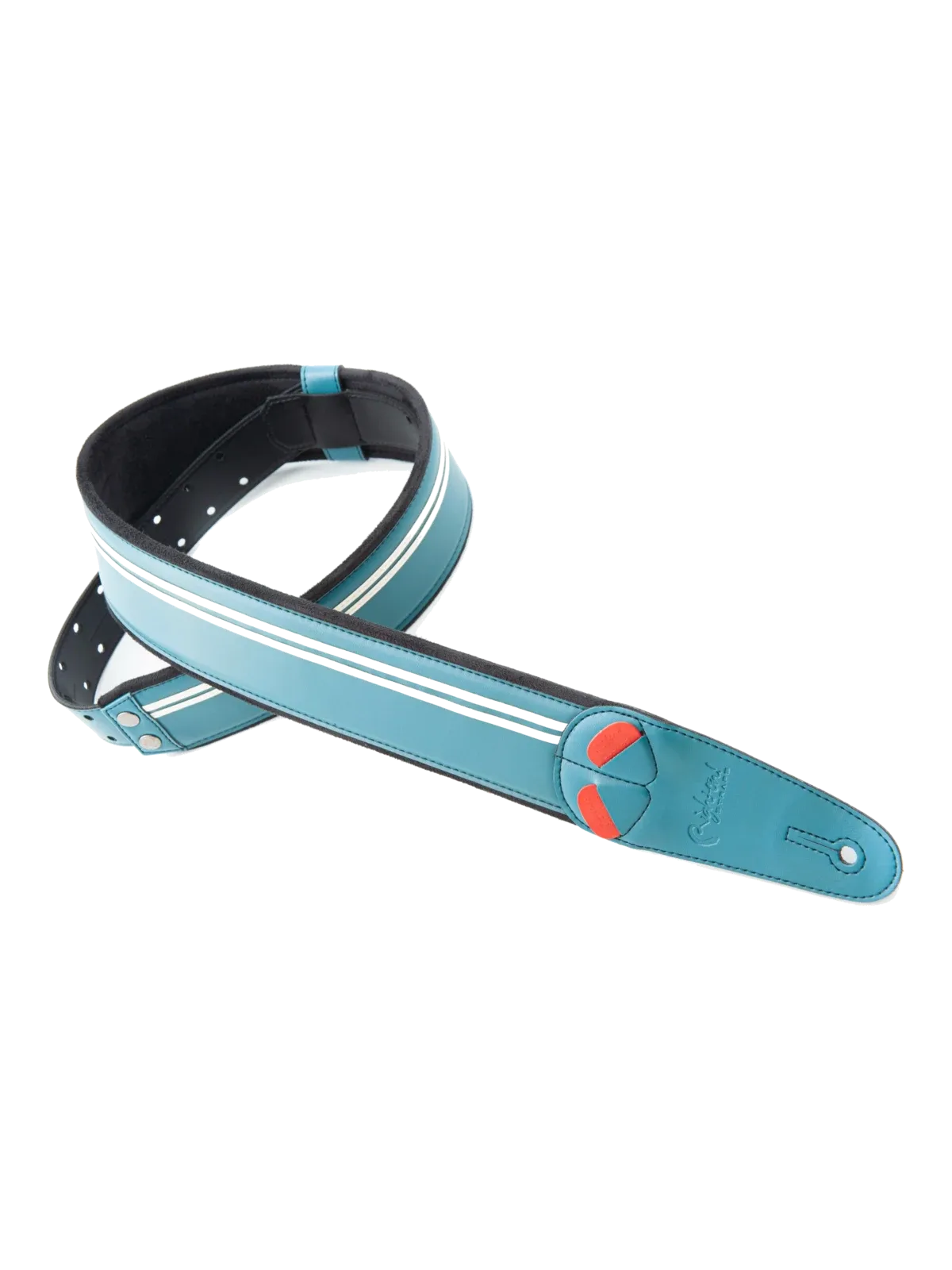 Sangle de guitare RightOn! Mojo Race, Teal