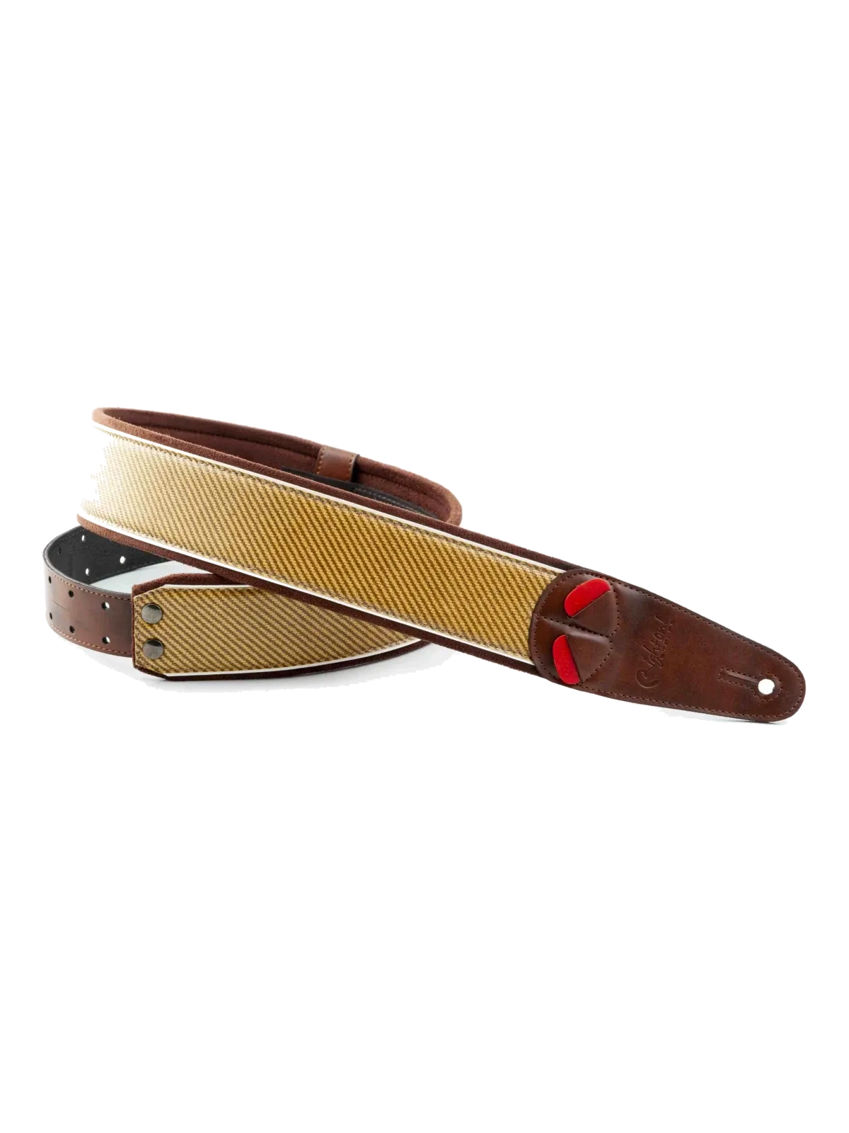 Sangle de guitare RightOn! Mojo, Tweed/Brown