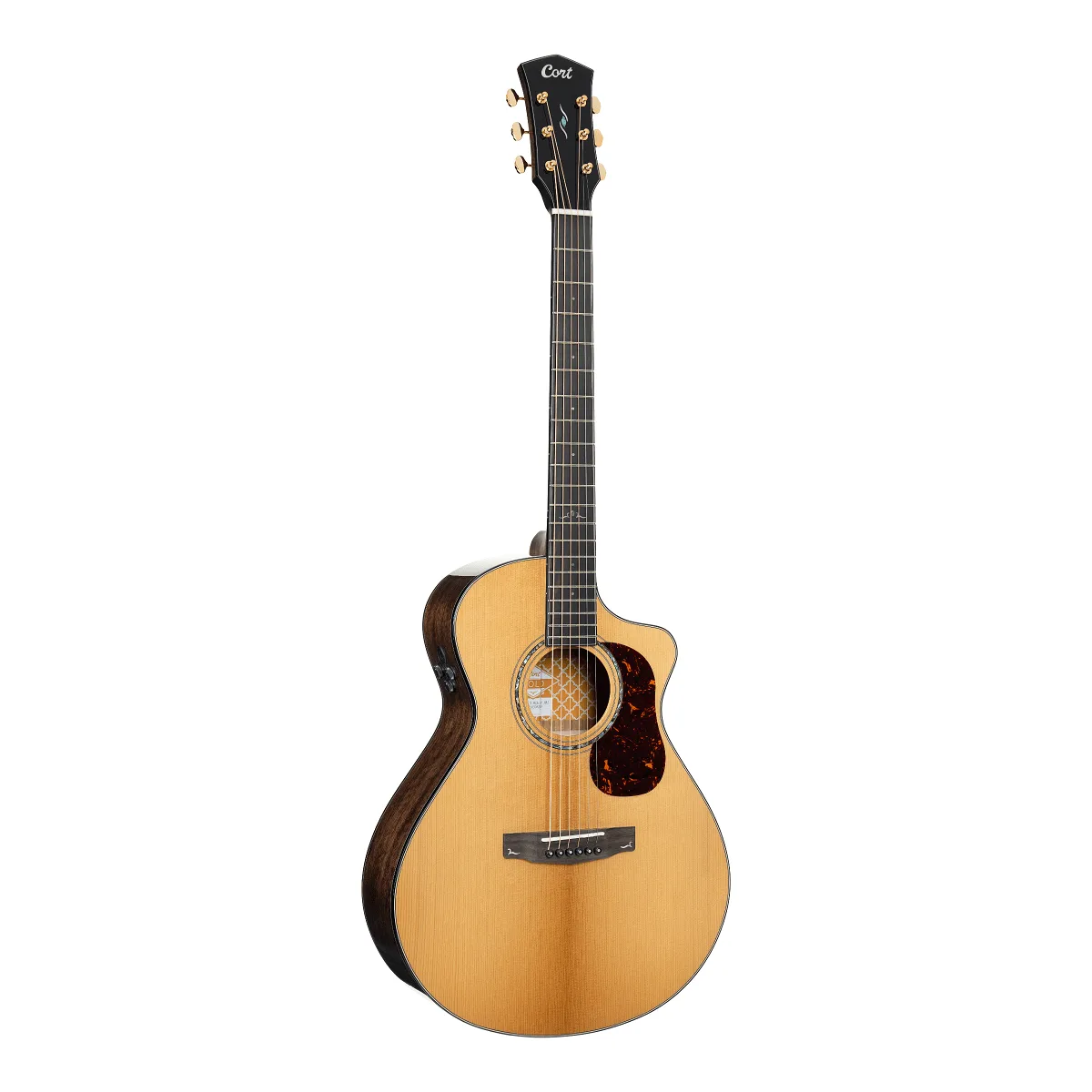 Photo of the Cort Gold MC6 (Light Burst) folk guitar