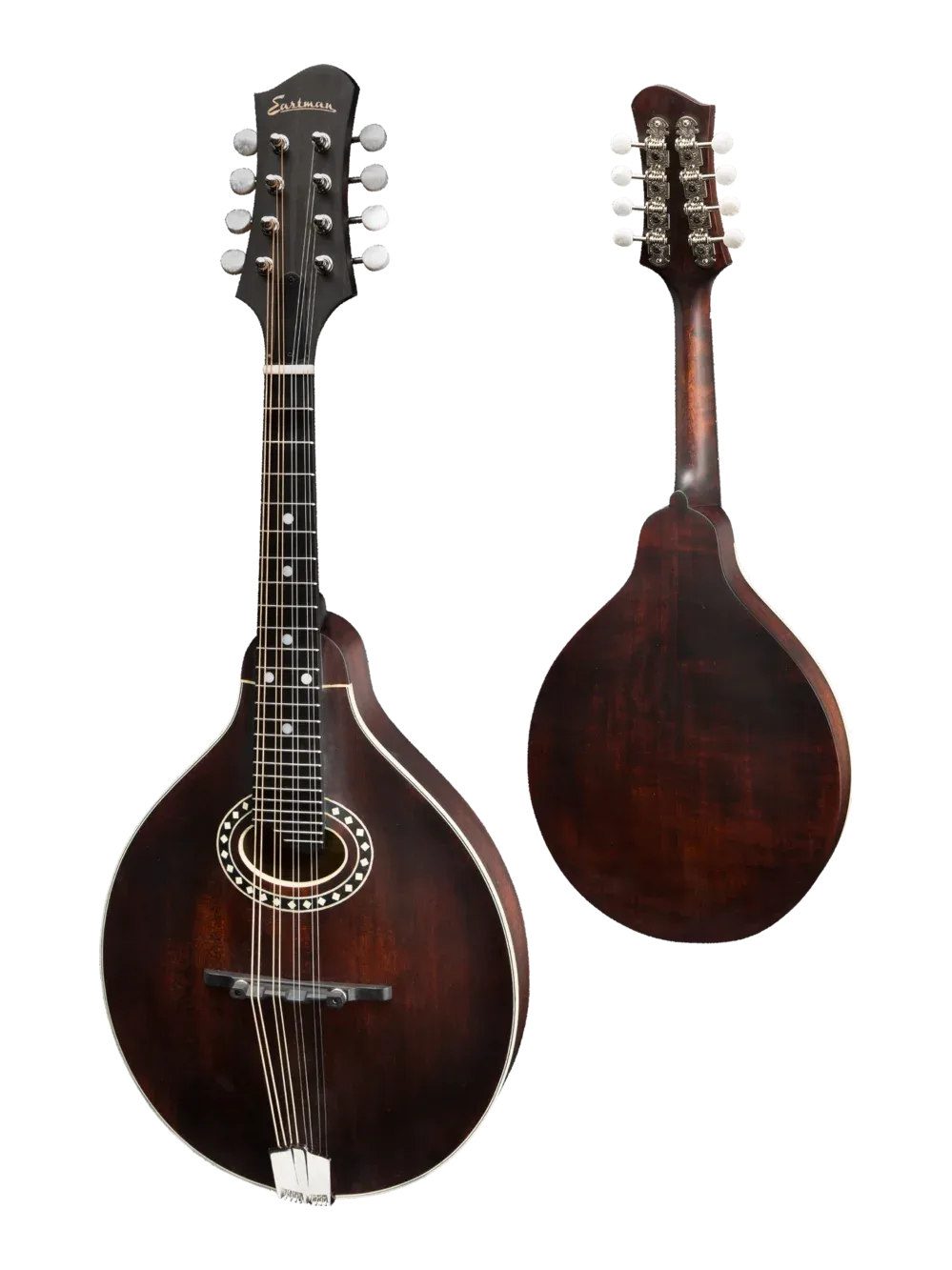 Mandoline Eastman MD304, table épicéa massif, finition Satiné, Classic (BCL1)