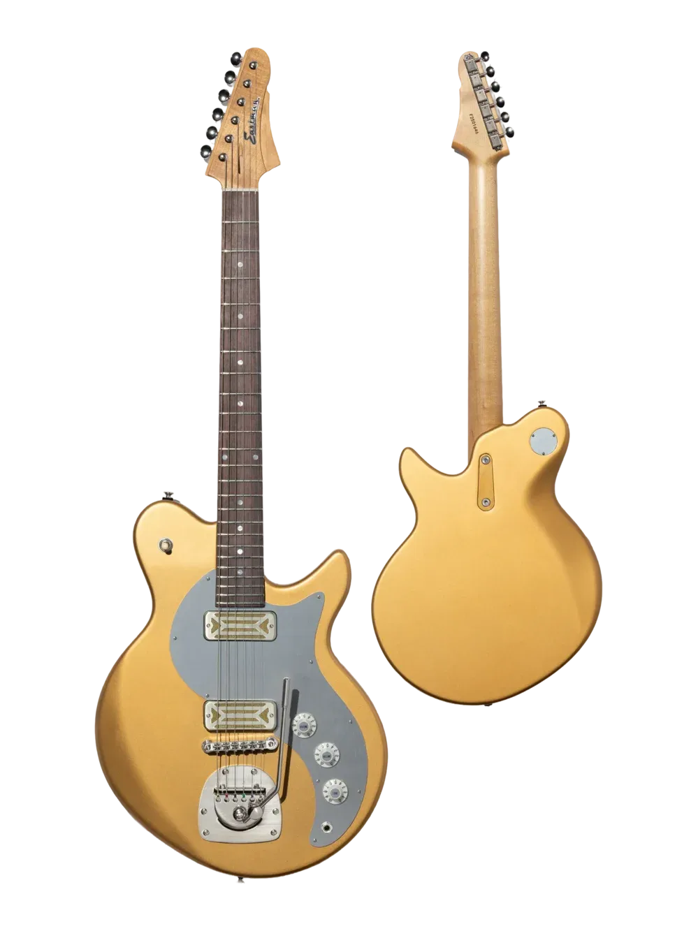 Guitare électrique Eastman Fullertone Offset'62 Gold, finition Truetone Satin Gloss, Gold