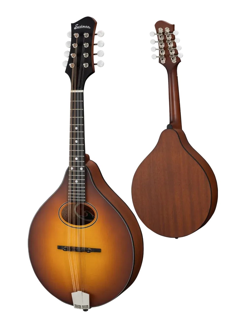 Mandoline Eastman PCH-M104 GoldBurst, table épicéa massif, finition Truetone Satin, Goldburst (PGB2)
