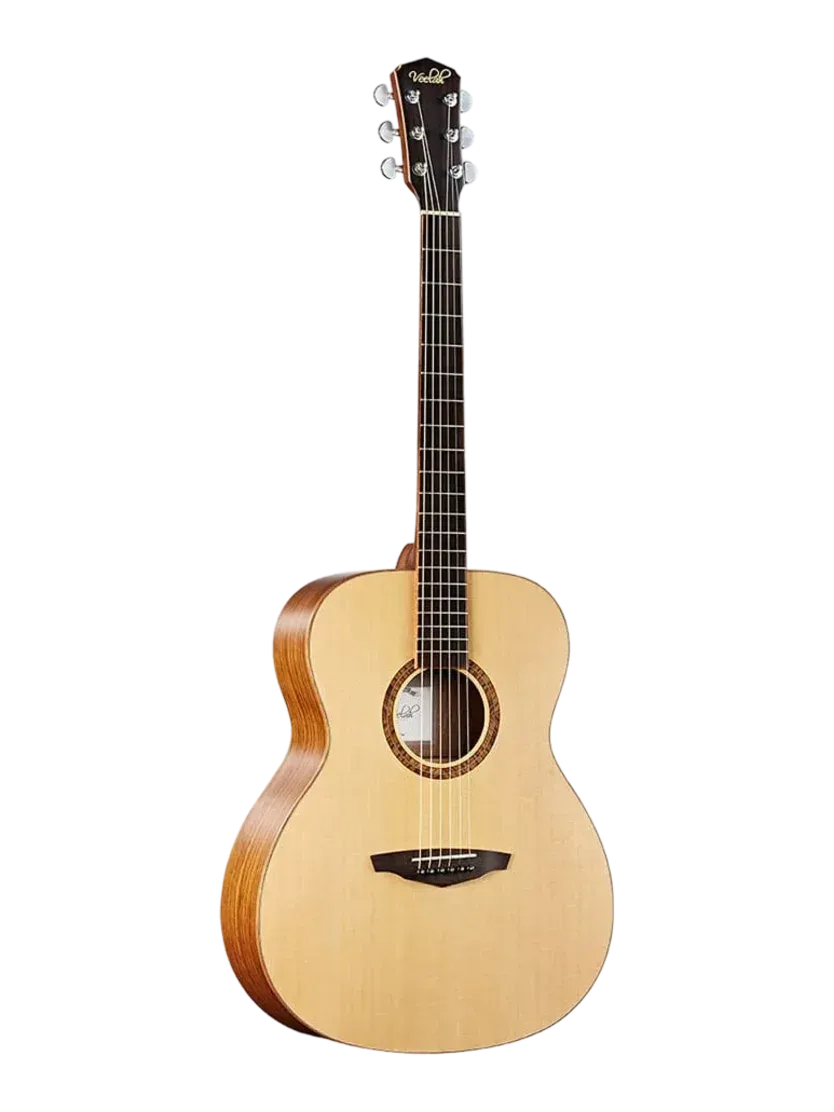 Guitare folk Veelah V3-OM, table épicéa massif, finition Satiné