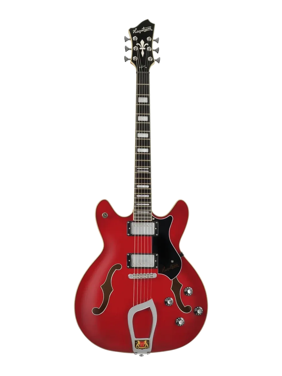 Photo of the Hagstrom Viking Transparent Cherry electric guitar