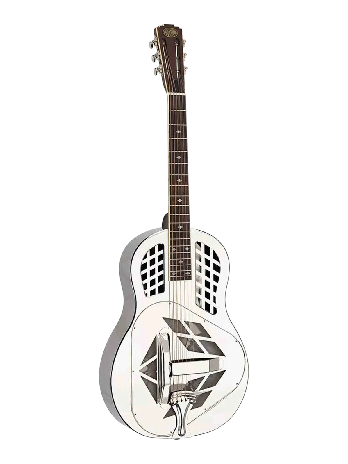 Photo of the Royall Tri Cone TMP12/NI resonator guitar
