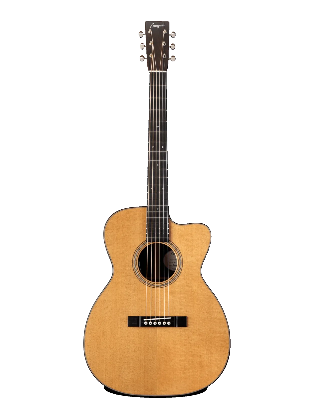 Photo de la guitare folk Bourgeois Soloist OMCE/DE