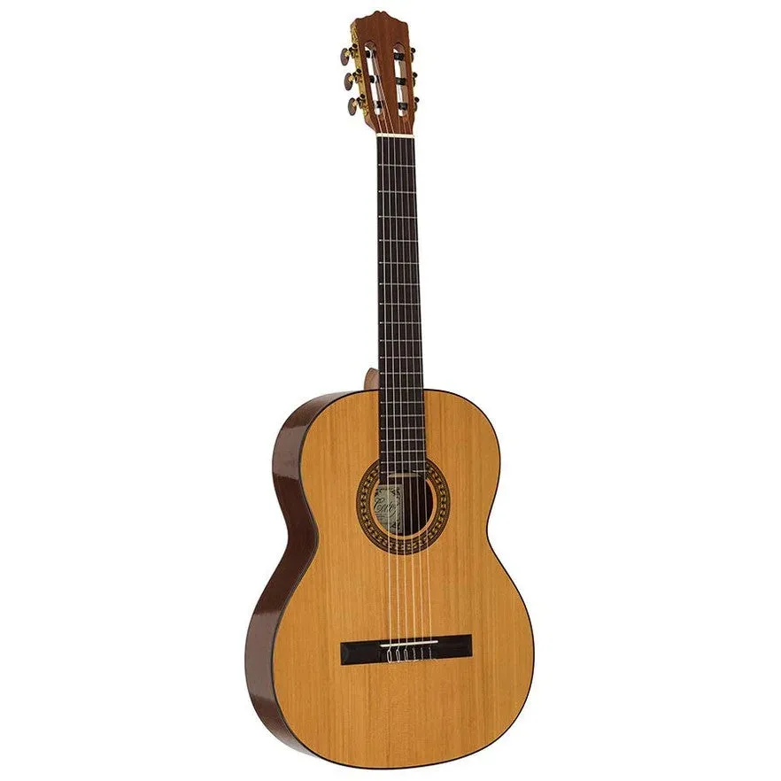 Guitare classique Salvador Cortez CC-22-SN 7/8, table cèdre massif, finition brillant