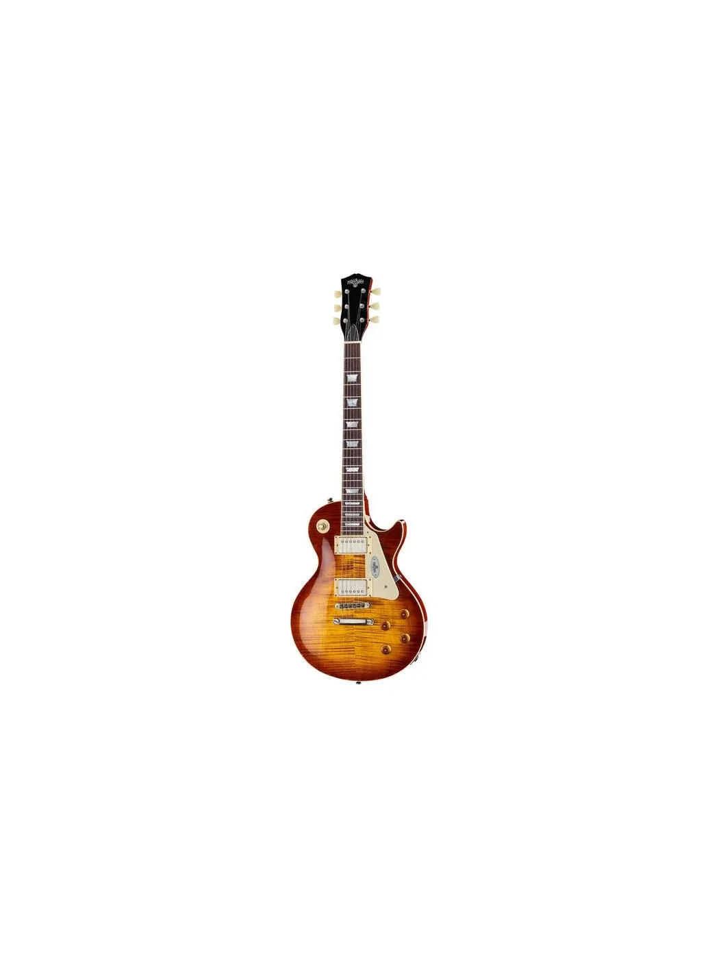 Guitare électrique Maybach Lester 59 Midnight Sunset Aged, table érable flammé, finition Nitrocellulose vieillie