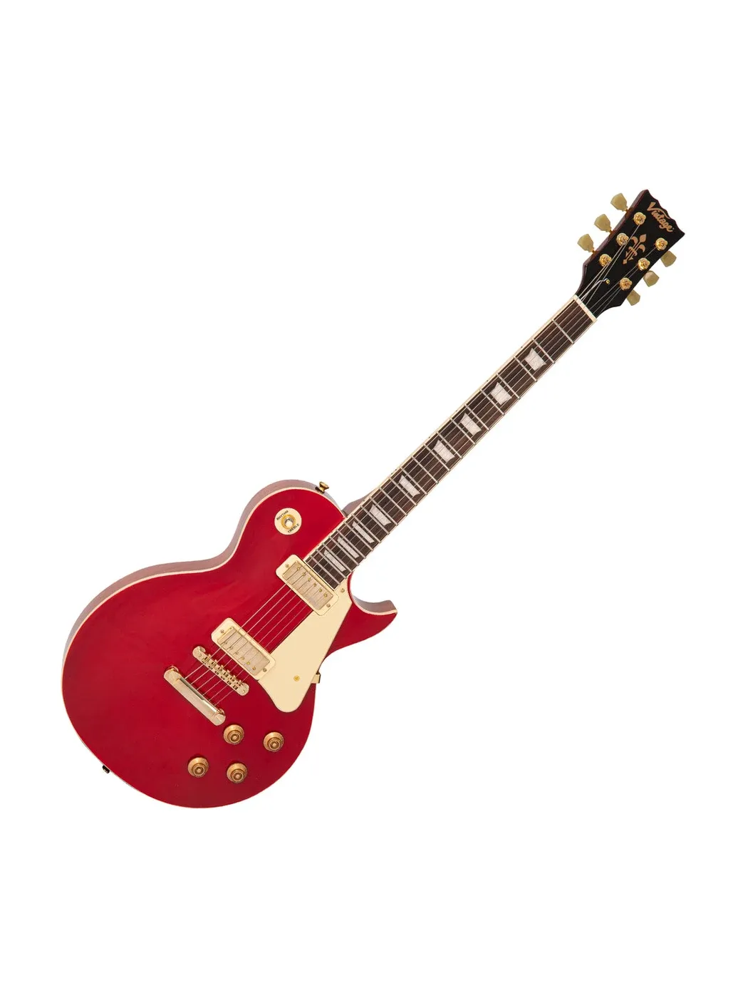 Guitare électrique Vintage V100M Wine Red