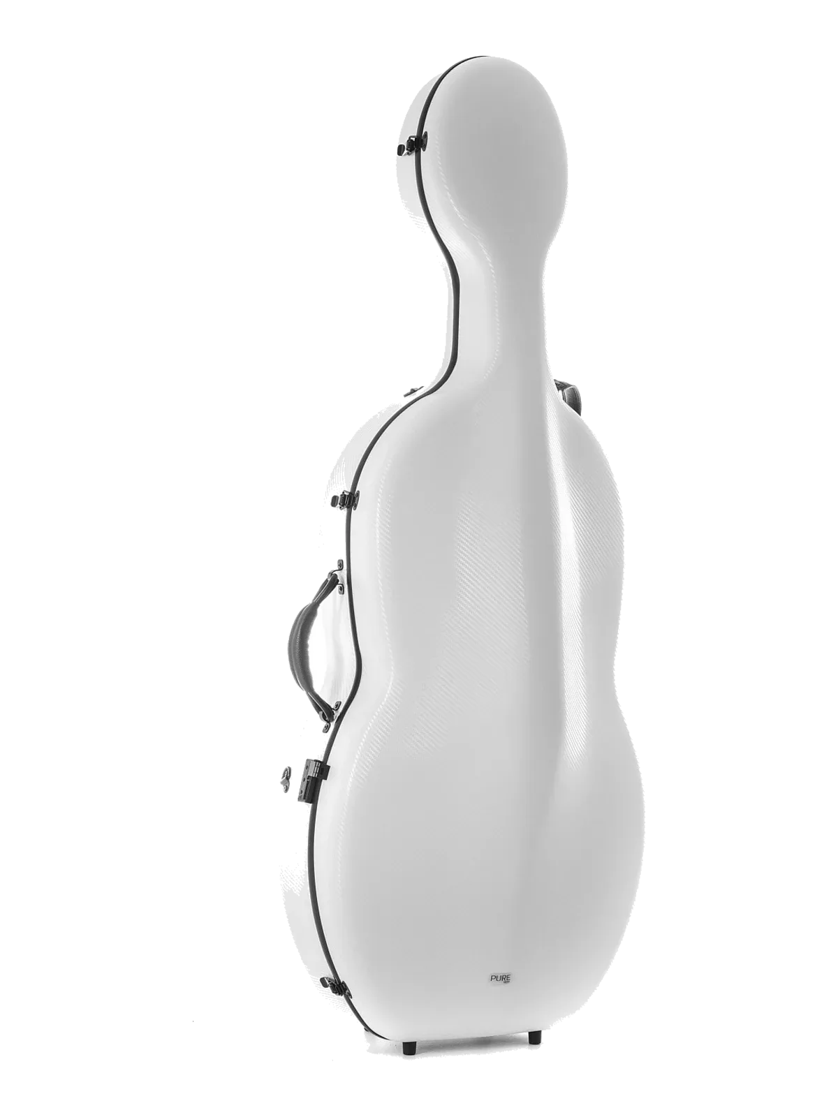 Photo de l'étui de violoncelle GEWA PURE Polycarbonate 4.6, blanc