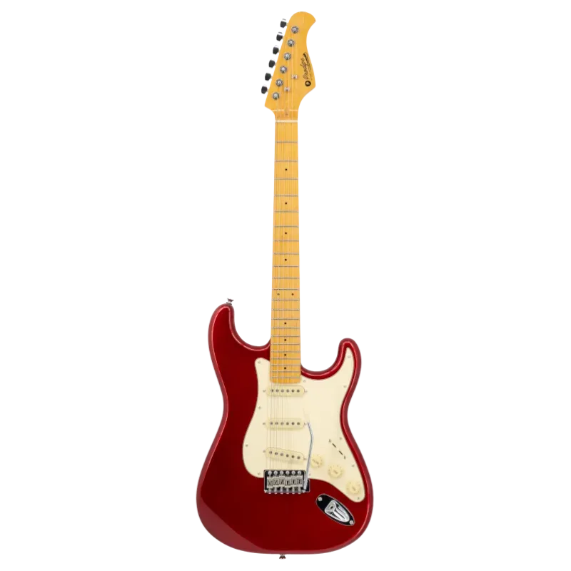 Prodipe Strat SSS ST80 Candy Apple Red