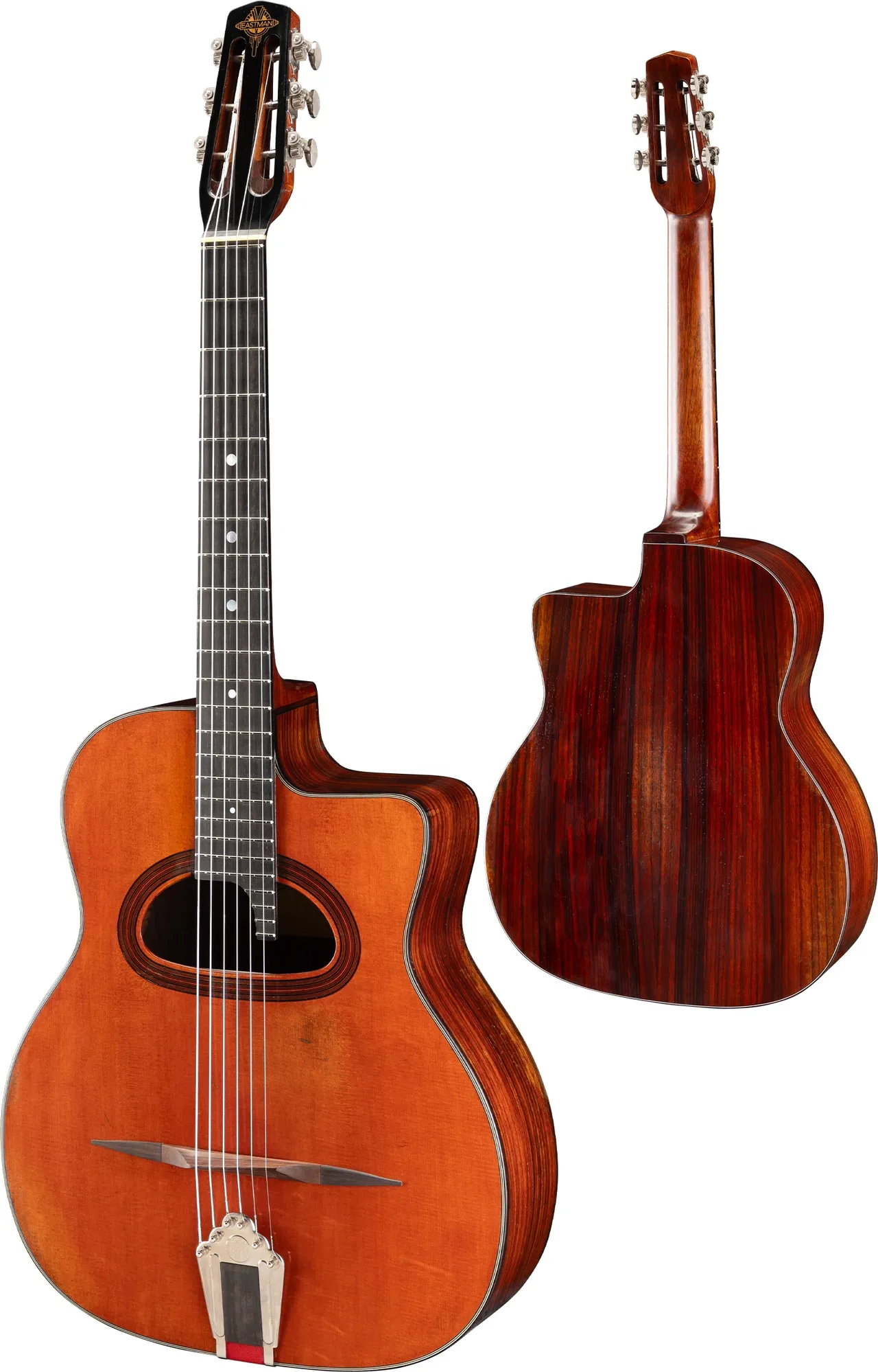 Guitare manouche Eastman DM4-V, table épicéa Sitka massif