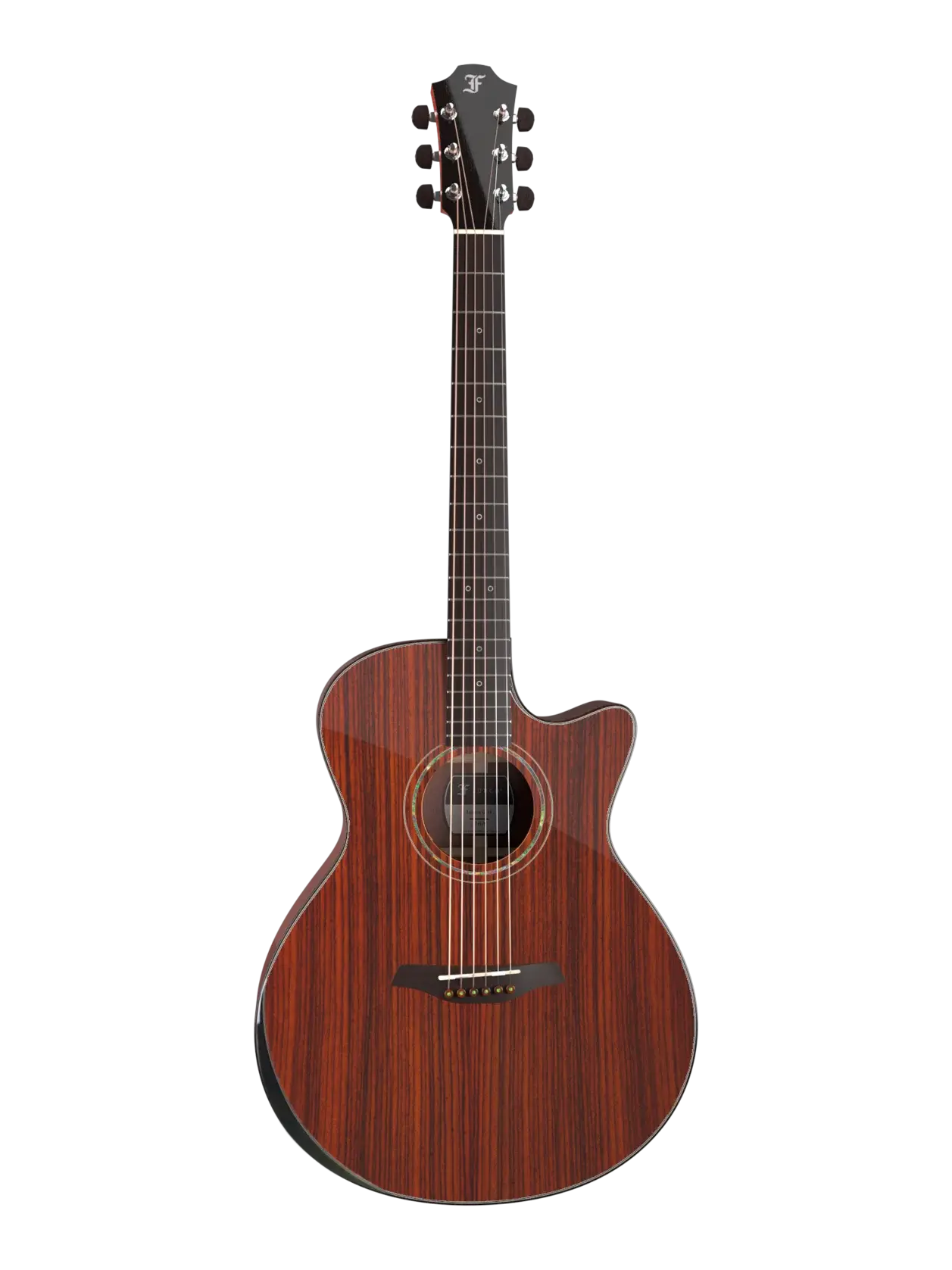 Photo of the Furch DARK YELLOW Gc-RR A DELUXE folk guitar