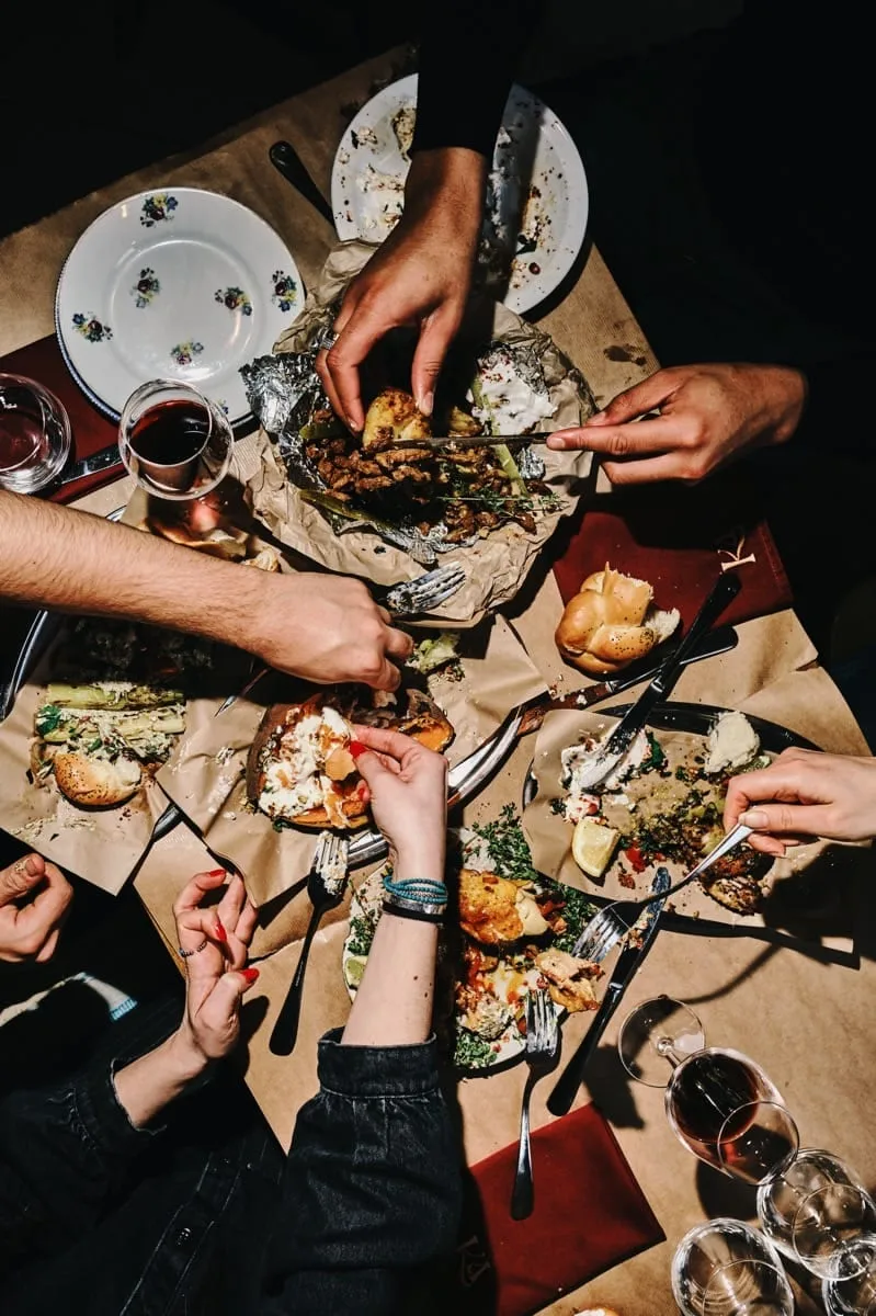 Photo d’un plat à partager